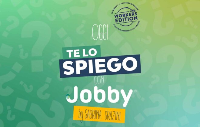 nuova rubrica oggi te lo spiego con Jobby