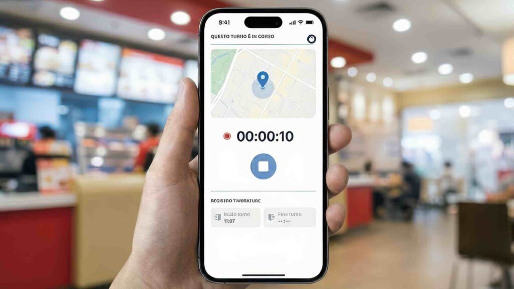 app Jobby per timbrare le presenze