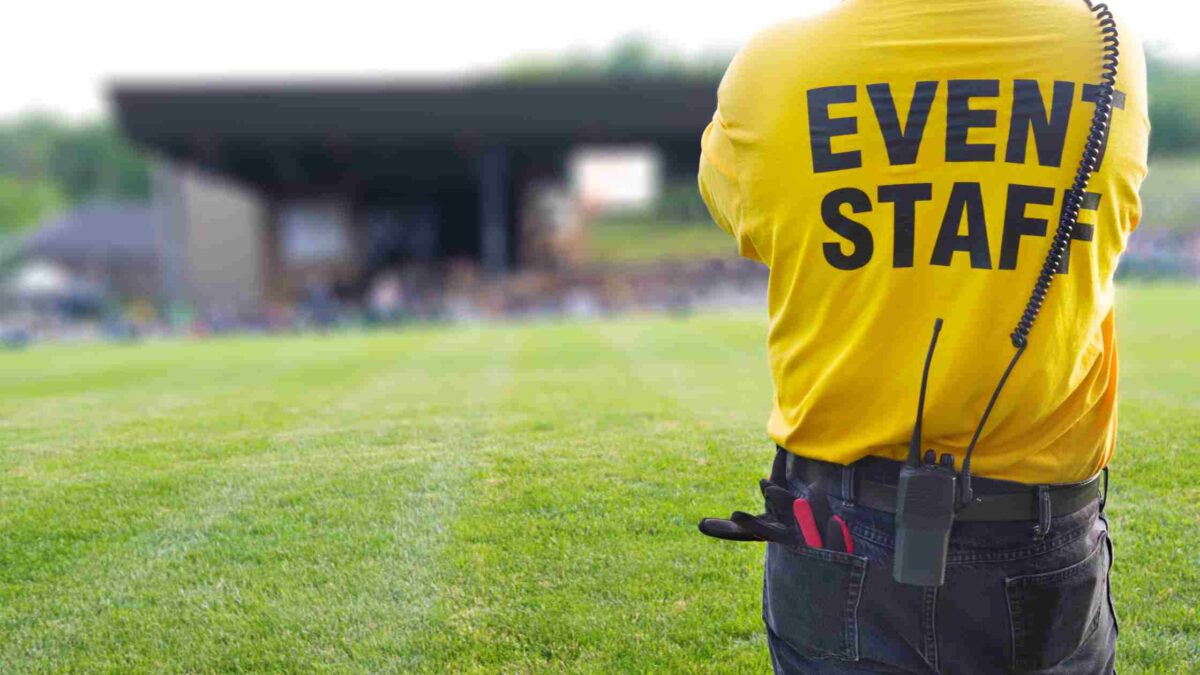 Coordinamento operativo di team e turni durante un evento con software gestione eventi