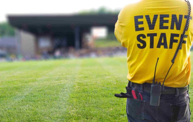 Coordinamento operativo di team e turni durante un evento con software gestione eventi
